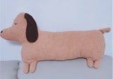 Plush Dachshund Pillow