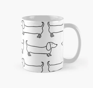 Classic Black & White Mug