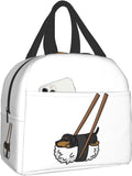 Sushi Dachshund Insulated Lunch Bag