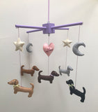 Dachshund Mobile - Personalized - Baby Mobile