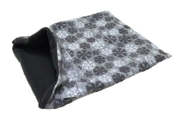 Velvet Snowflakes Weenie Warmer