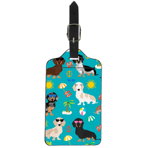 Summer Fun Luggage Tag w/ Strap