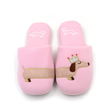 Dachshund Slippers - Pink