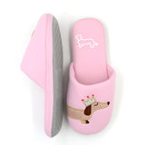 Dachshund Slippers - Pink