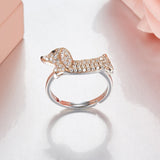 Dachshund Love Ring